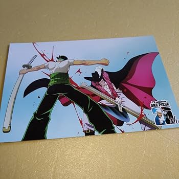 ワンピース ゾロとミホーク フィギュア 箱無し 呪術廻戦他アニメグッズおまけ Amazon.co.jp: ゾロ&ミホーク アニメ25周年記念ポストカード第